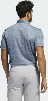 Polo Shirt Adidas Camo Crew Navy/Grey Two 2XL Polo Shirt - 6