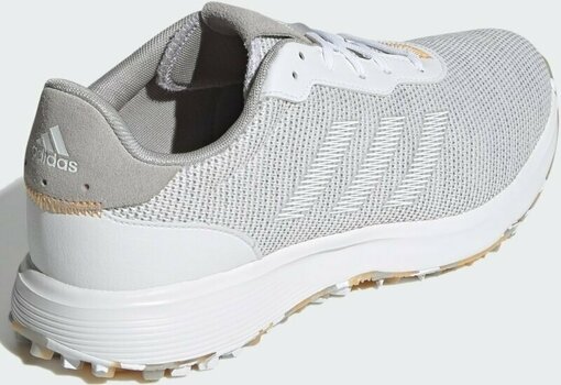 Men's golf shoes Adidas S2G SL Grey Three/White/Hazy Orange 43 1/3 Men's golf shoes - 3