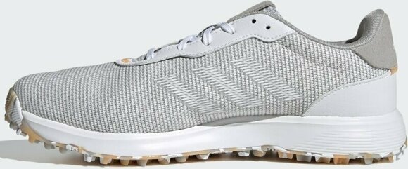 Men's golf shoes Adidas S2G SL Grey Three/White/Hazy Orange 43 1/3 Men's golf shoes - 4