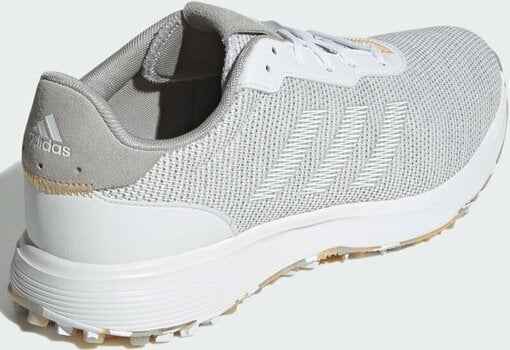 Calçado de golfe para homem Adidas S2G SL Grey Three/White/Hazy Orange 44 Calçado de golfe para homem - 3
