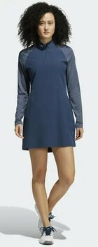 Rok / Jurk Adidas UPF50 Long Sleeve Crew Navy S Jurk - 4