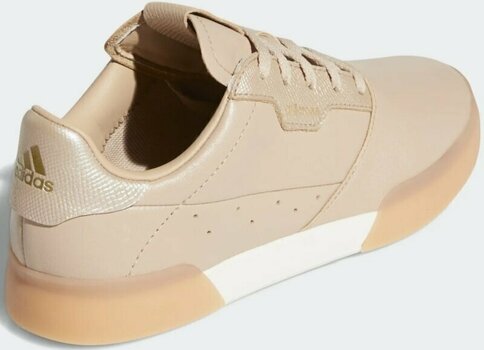 Calçado de golfe para mulher Adidas W Adicross Retro Ash Pearl/Gold Metal/White 39 1/3 Calçado de golfe para mulher - 3