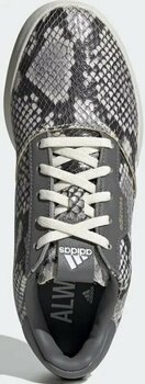 Calçado de golfe para mulher Adidas W Adicross Retro Chal White/Grey Four/White 37 1/3 Calçado de golfe para mulher - 5
