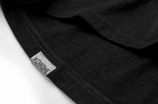 Тениска Chrome Merino SS Black M Тениска - 3
