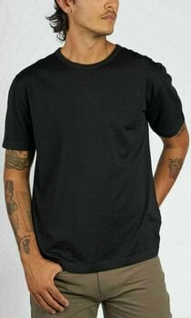 T-shirt de exterior Chrome Merino SS Black M T-Shirt - 4