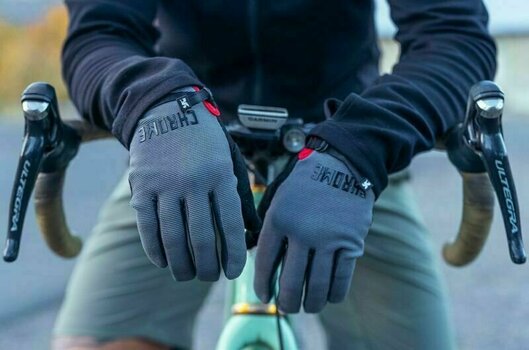 Cyklistické rukavice Chrome Cycling Gloves Grey/Black M Cyklistické rukavice - 3