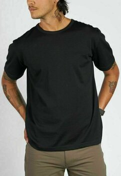 T-shirt de exterior Chrome Merino SS Black S T-Shirt - 5