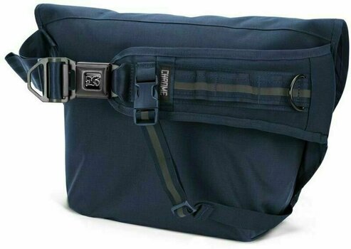 Wallet, Crossbody Bag Chrome Mini Metro Navy Blue Tonal Crossbody Bag - 3