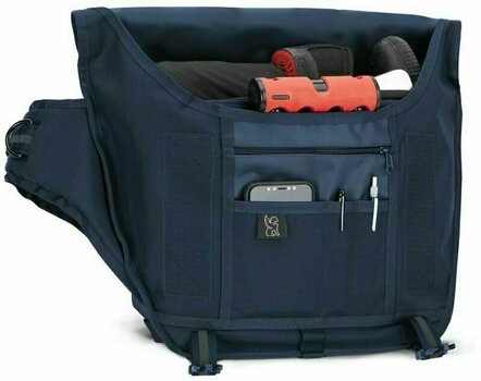 Wallet, Crossbody Bag Chrome Mini Metro Navy Blue Tonal Crossbody Bag - 4