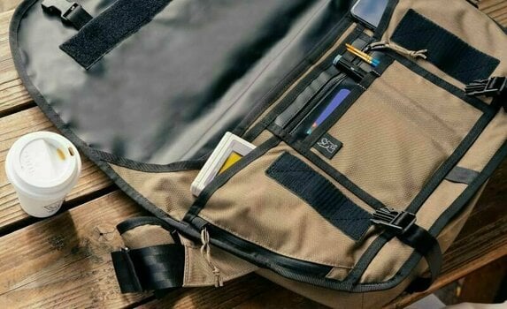 Πορτοφόλι, Τσάντα Crossbody Chrome Buran III Stone Grey Τσάντα χιαστί - 11