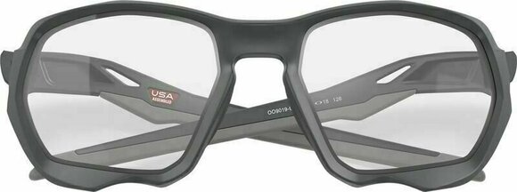 Ochelari pentru sport Oakley Plazma 90190559 Matte Carbon/Clear Black Iridium Photochromic - 6