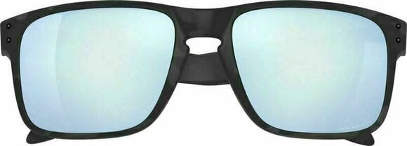 Lifestyle Glasses Oakley Holbrook 9102T955 Matte Black Camo/Prizm Deep Water Polarized Lifestyle Glasses - 6