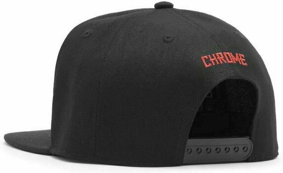 Šilt kapa Chrome Baseball Cap Črna-Rdeča UNI Šilt kapa - 2