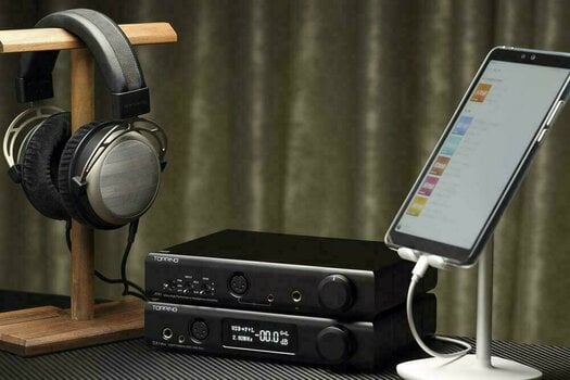 Hi-Fi Wzmacniacz słuchawkowy Topping Audio A90 Czarny - 4