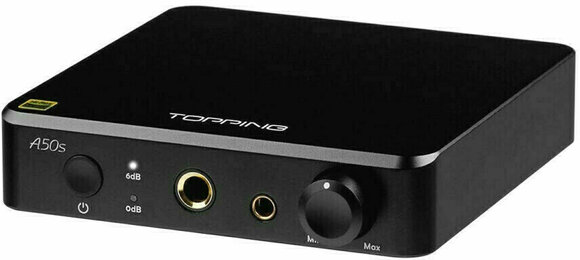Hi-Fi Slúchadlový zosilňovač Topping Audio A50s Čierna - 2