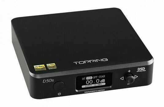 Hi-Fi DAC & ADC Interface Topping Audio D50s Black - 2