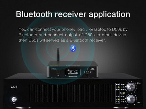 Hi-Fi DAC & ADC Interface Topping Audio D50s Black - 8