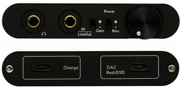 Hi-Fi Slúchadlový zosilňovač Topping Audio NX4DSD Hi-Fi Slúchadlový zosilňovač Black - 3