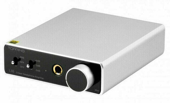 Pré-amplificador de auscultadores Hi-Fi Topping Audio L30 Silver - 2