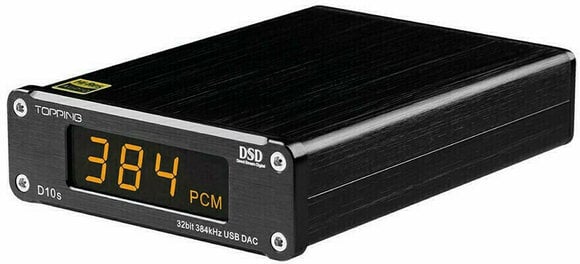 Hi-Fi vmesnik DAC in ADC Topping Audio D10s Črna - 2