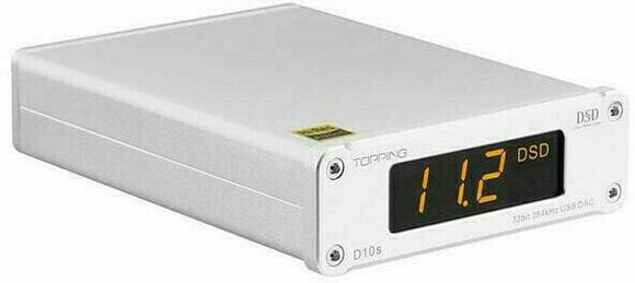 Hi-Fi DAC és ADC interfész Topping Audio D10s Ezüst - 3