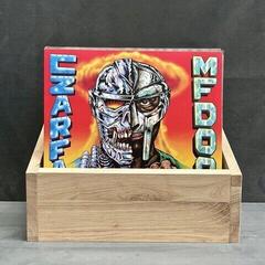 Doboz LP lemezekhez Music Box Designs A Vulgar Display of Vinyl 12" Vinyl Storage Doboz LP lemezekhez Natural - 4