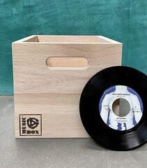 Doboz LP lemezekhez Music Box Designs 7" Vinyl Storage Box Singles Going Steady Doboz LP lemezekhez Natural Oak - 2