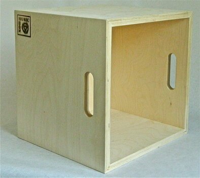 Škatla za vinilne plošče Music Box Designs Birch Plywood LP Storage Box - 4