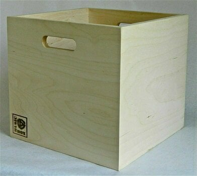 Škatla za vinilne plošče Music Box Designs Birch Plywood LP Storage Box - 5