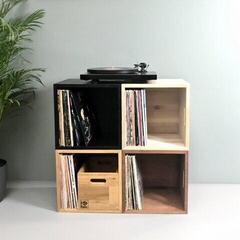 Doboz LP lemezekhez Music Box Designs A Whole Lotta 12" Vinyl Record Storage Doboz LP lemezekhez Rózsafa - 3