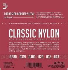 Cordes nylon D'Addario EJ27N Cordes nylon - 1