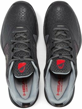 Men´s Tennis Shoes Head Revolt Team 3.5 Asphalt/Grey 45 Men´s Tennis Shoes - 4