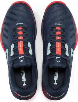 Zapatillas Tenis de Hombre Head Sprint Team 3.0 2021 Dress Blue/Neon Red 45 Zapatillas Tenis de Hombre - 4