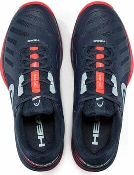 Férfi tenisz cipők Head Sprint Team 3.0 2021 Dress Blue/Neon Red 46 Férfi tenisz cipők - 4