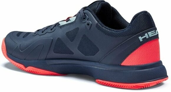 Men´s Tennis Shoes Head Sprint Team 3.0 2021 Dress Blue/Neon Red 43 Men´s Tennis Shoes - 3