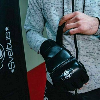 Boks- en MMA-handschoenen Sveltus Grappling MMA Gloves Black L - 4