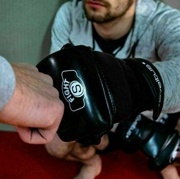 Boks- en MMA-handschoenen Sveltus Grappling MMA Gloves Black L - 6
