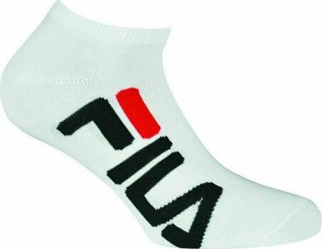 Fitness ponožky Fila F9199 Invisible 2-Pack Bílá 43-46 Fitness ponožky - 2
