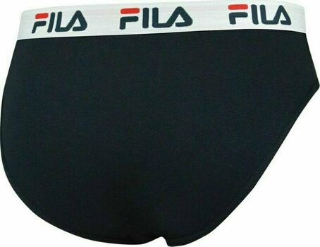 Fitness fehérnemű Fila FU5015 Man Brief 2-Pack Black L Fitness fehérnemű - 2