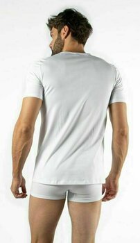 Fitness T-Shirt Fila FU5002 Undershirt Round Neck White L Fitness T-Shirt - 3