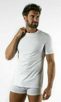 Fitness T-Shirt Fila FU5002 Undershirt Round Neck Black L Fitness T-Shirt - 2
