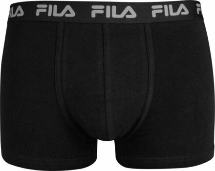 Fitness Underwear Fila FU5004 Man Boxer 2-Pack Black/Black M Fitness Underwear - 2