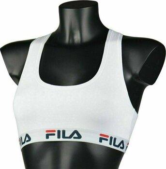 Fitness fehérnemű Fila FU6042 Woman Bra White/White S Fitness fehérnemű - 2