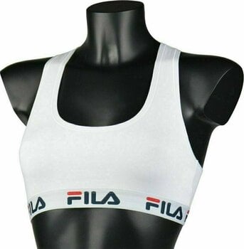 Fitness fehérnemű Fila FU6042 Woman Bra White/White M Fitness fehérnemű - 2