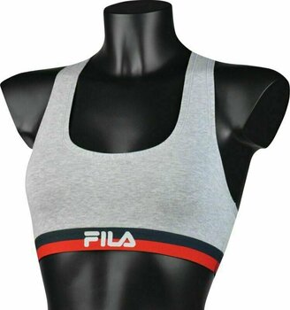 Fitness Underwear Fila FU6048 Woman Bra Grey M Fitness Underwear - 2