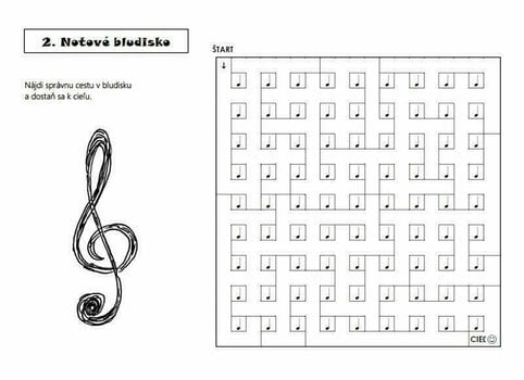Music Education Martin Vozar Súbor hudobných doplňovačiek - zošit Music Book - 3