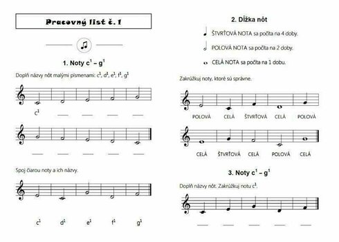 Music Education Martin Vozar Súbor hudobných príkladov – pracovný zošit Music Book - 2