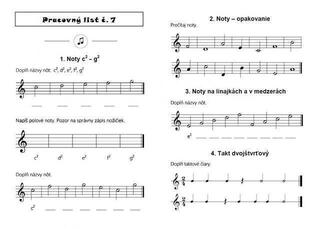 Libro de texto Martin Vozar Súbor hudobných príkladov – pracovný zošit Libro de texto - 3