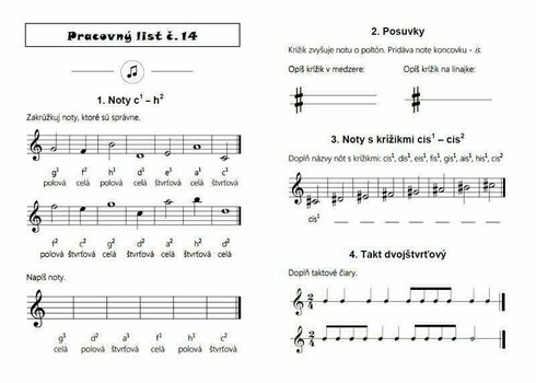 Music Education Martin Vozar Súbor hudobných príkladov – pracovný zošit Music Book - 5