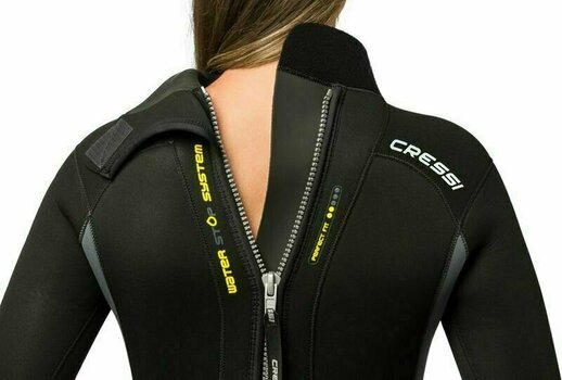 Wetsuit Cressi Wetsuit Fast Lady 5.0 Black XL - 3